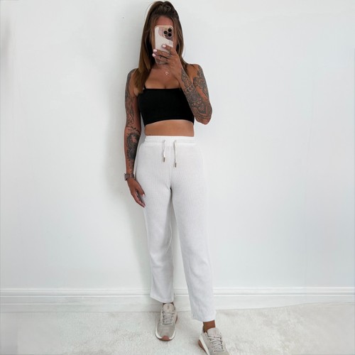 Ladies ivory trousers - ladies, m&s