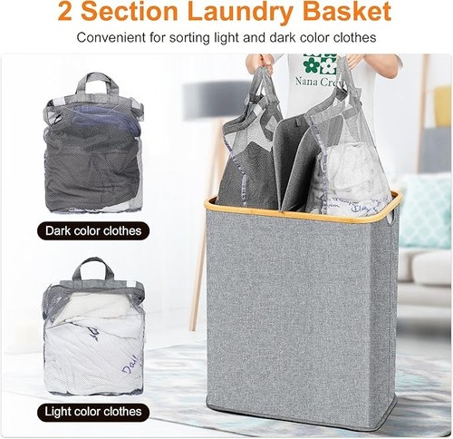 160l large laundry basket - basket, bin