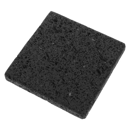 Lava stone bbq baking steak - stone,