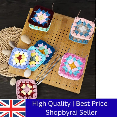 Crochet blocking peg board - crochet,