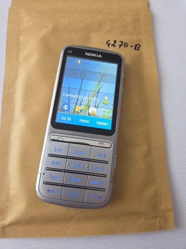 Nokia silver - c3-01,
