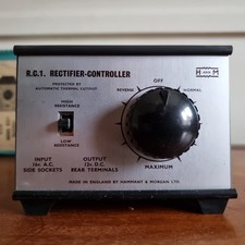 Hammant And Morgan Model R.C.1 Rectifier Controller Untested