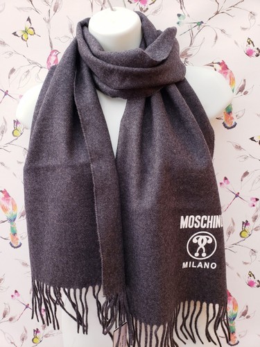 Moschino wool logo scarf - ,