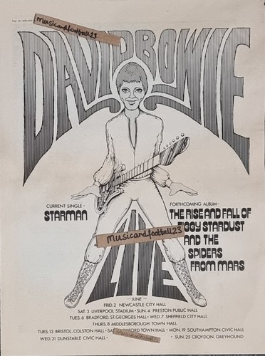 David bowie original 1972 - david,