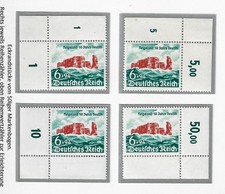 DR Mi-No. 750 Heligoland all 4