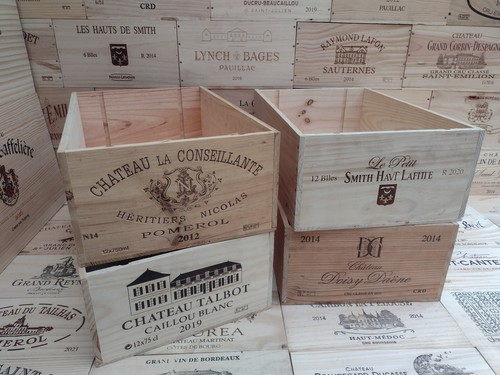 French wine box crate - crate., 6