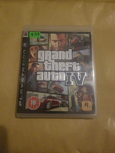 Grand theft auto ps3 game - auto, iv