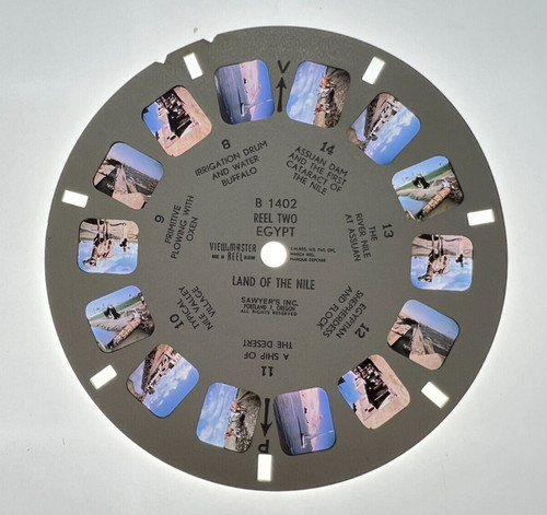 Vintage view master slide reel - view-master,