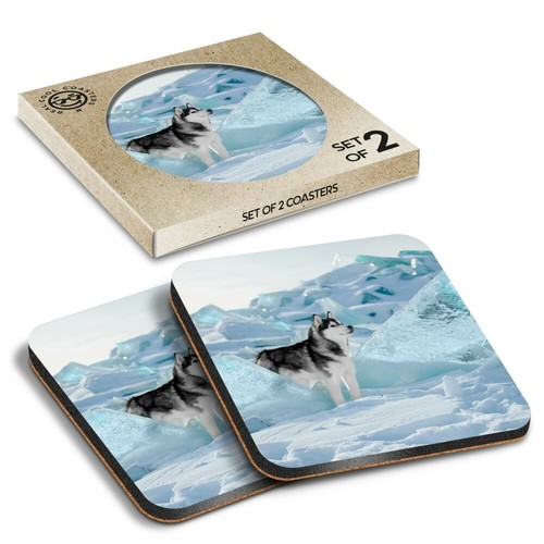 Boxed square coasters - x,