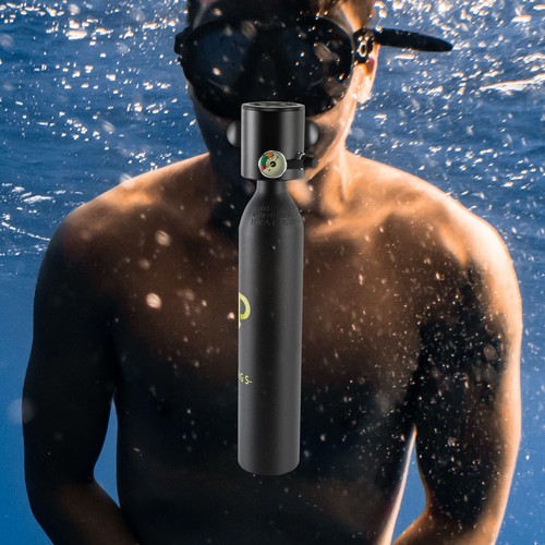 Underwater breath oxygen tank - breath,