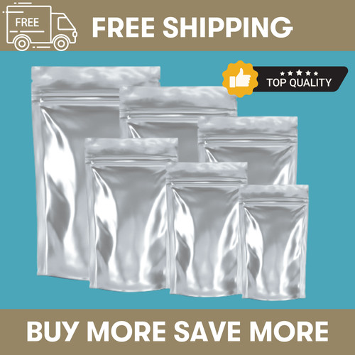 New standup mylar aluminium - new,