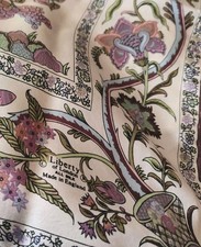 LIBERTY of London ~ Large 100% Silk Scarf Tree of  Life 90cm square ~ Ex Con