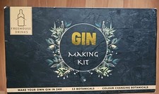 Freehouse Drinks Gin Kit Making & DIY Kits Includes ingredients VGC SEE SAS 