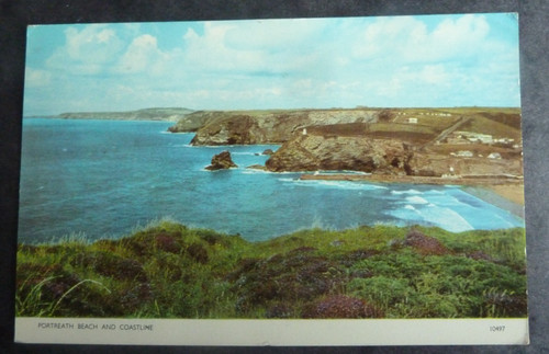 Portreath beach and coastline - portreath,