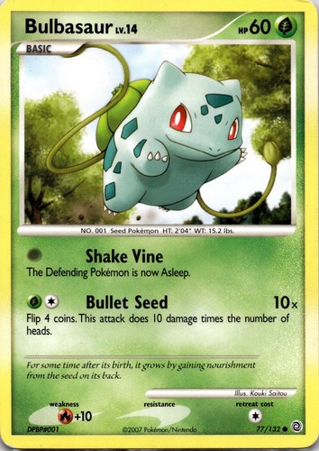 Bulbasaur 132 secret - bulbasaur,