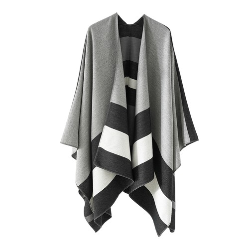 Womens poncho cape reversible - cape, reversible/