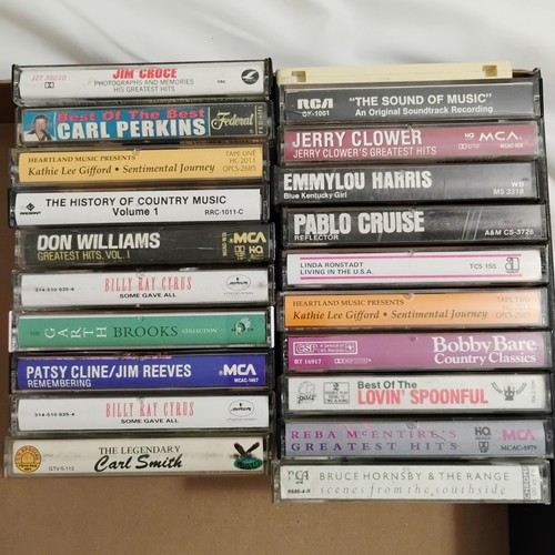 Vintage cassette tapes lot - tapes,