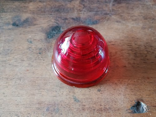 Lucas l594 glass round red - lucas,