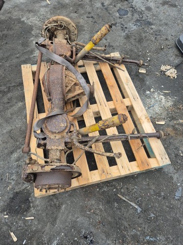 Rear axle with - with, for