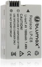 BluMax Battery LP-E8 Canon EOS