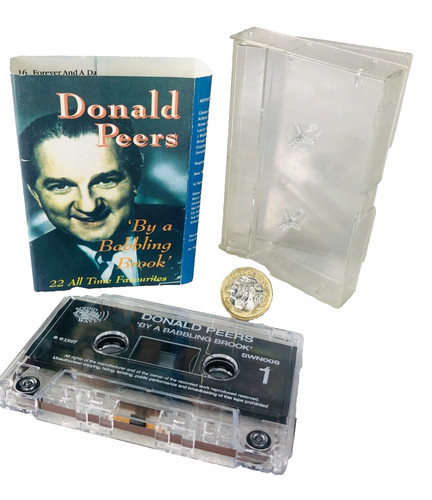 Cassette tape donald peers - cassette,