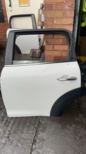 MINI COUNTRYMAN S ALL4 R60 2010-2016 DOOR BARE (REAR PASSENGER SIDE) WHITE