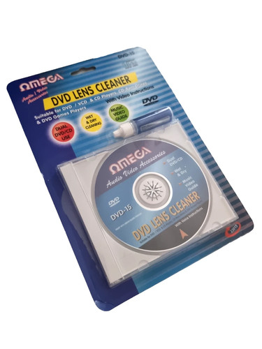 Omega dvd head cleaner - omega, restore