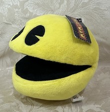 Pac-Man Soft Toy Plush 7"- Bandai Namco - Tagged
