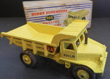 Vintage Dinky Supertoys #965 Euclid Rear Dump Truck & Box - Original