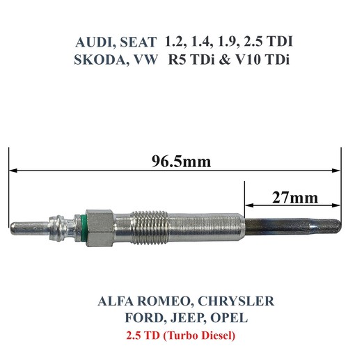 Newparts glow plug - glow,
