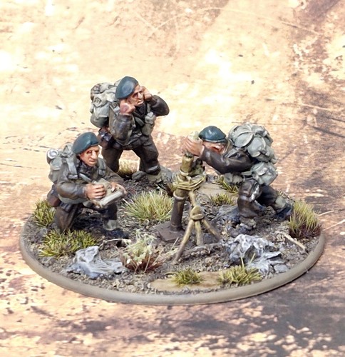Painted ww2 british commandos - painted,