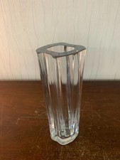 Single crystal vase Daum H