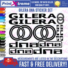 Gilera DNA Decals/Stickers