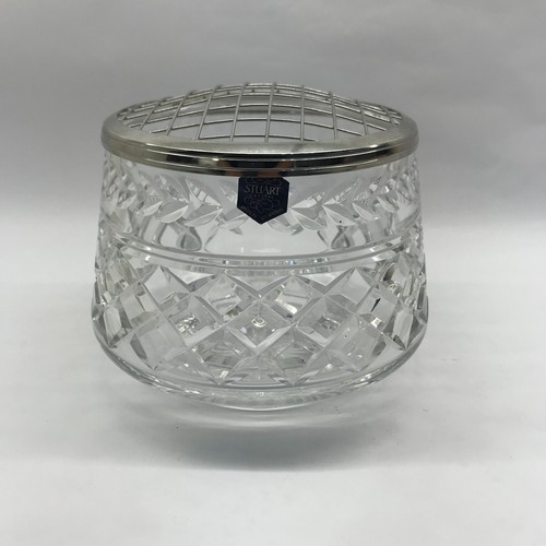 Stuart crystal rose bowl - stuart,