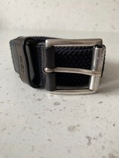 HUGO BOSS Navy Fabric Elastic Belt One Size (ref 6)
