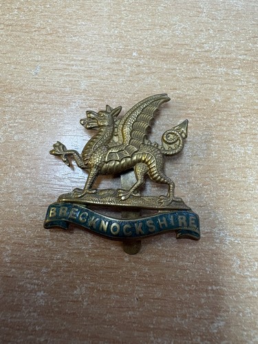 Military cap badge from the - from,