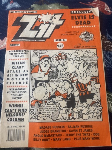 Vintage zit comic - zit,
