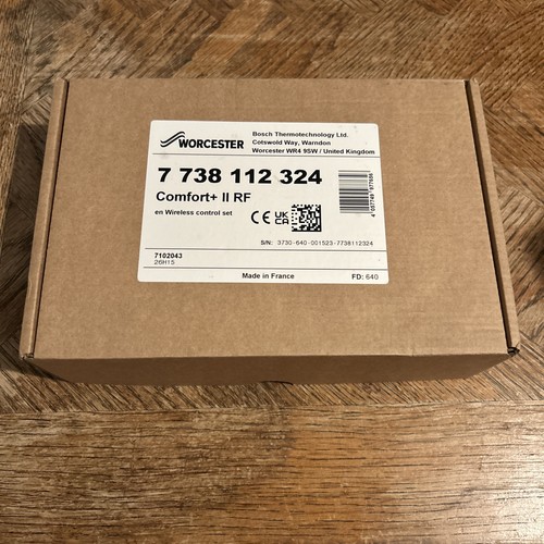 Worcester bosch comfort rf - worcester, ii