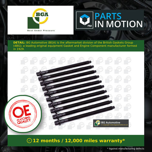 Cylinder head bolts fits - cylinder,