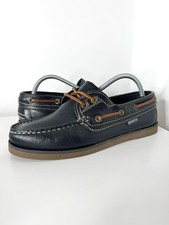Moshulu Navy & Tan Leather