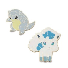 Alolan Sandshrew & Vulpix Pin