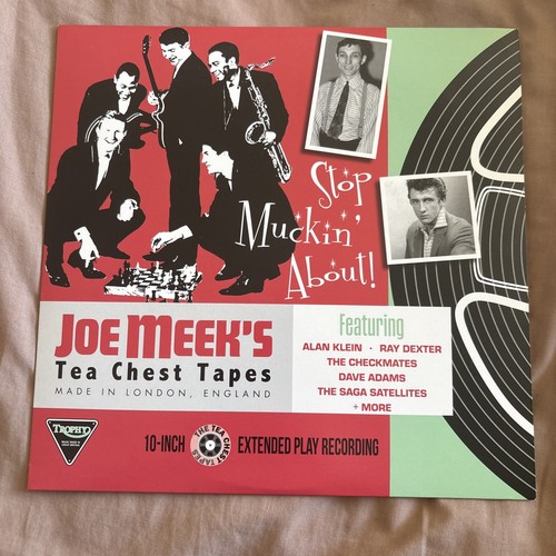 Joe meek tea chest tapes - chest,