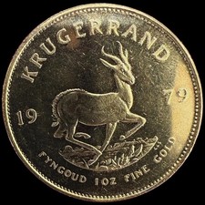 1oz Krugerrand Gold Coin 1979