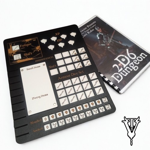 2d6 dungeon player - 2d6, board,