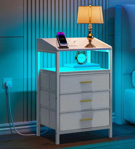 Drawer led bedside - led,
