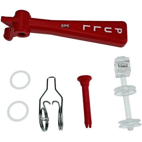 Red tap handle lever - lever, kit