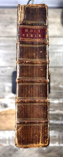 1715 king james bible old - 1715,