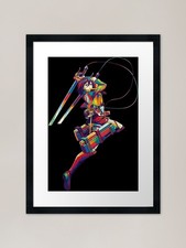 Mikasa Ackerman Wpap Pop Art