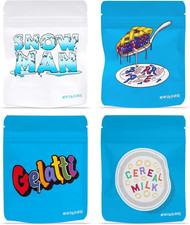 100Pcs Mylar Bags, Cali Packs