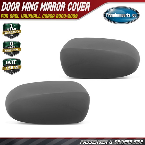 Pair wing mirror cover cap - mirror,